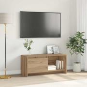 vidaXL TV-bänk artisan ek 90 x 35 x 40 cm Konstruerat trä