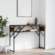 vidaXL Avlastningsbord med hylla 105x30x75cm konstruerat trä