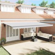 vidaXL Markis Antracit 6 x 3 m Metall