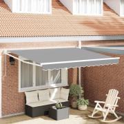 Markis Vit 3 x 2,5 m Metall