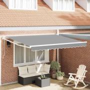 Markis Vit 3 x 2,5 m Metall