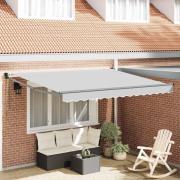 Markis Antracit 3,5 x 2,5 m Metall