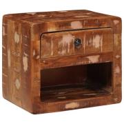 vidaXL Väggmonterad Sido Skåp med låda Flerfärgsdesign 40 x 30 x 36 cm