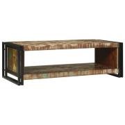 vidaXL Kaffeebord Brun 120 x 50 x 38 cm massivt återvunnet trä