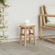 vidaXL Pall Naturlig bambu 30 x 30 x 36 cm Bambu