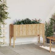 vidaXL Upphöjd odlingslåda Brun 110 x 35 x 70 cm Bambu