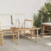 vidaXL Kaffeebord Brun 70 x 40 x 36 cm Bambu