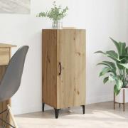 vidaXL Sideboard artisan ek 34.5 x 34 x 90 cm Konstruerat trä