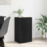 vidaXL Sideboard Svart ek 40 x 33 x 70 cm Konstruerat trä