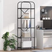vidaXL Hyllsystem Grå sonoma 60 x 30 x 183 cm Konstruerat trä