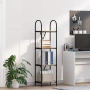 vidaXL Hyllsystem Sonoma-ek 40 x 30 x 146 cm Konstruerat trä