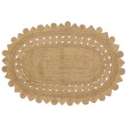 vidaXL Matta Beige 152 x 245 cm Jute