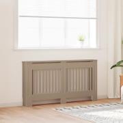 vidaXL Radiatorlock 2 pcs Brun 152 x 19 x 81.5 cm Konstruerat trä
