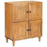 vidaXL Sideboard Ljusbrun 33.5 x 60 x 75 cm