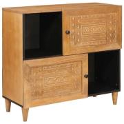 vidaXL Sideboard Ljusbrun 33,5 x 80 x 75 cm