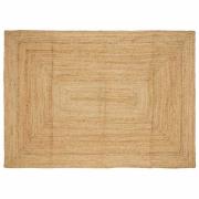vidaXL Matta Beige 240 x 340 cm Jute