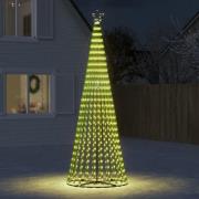 vidaXL LED julgran 688 LED varmvit 300 cm