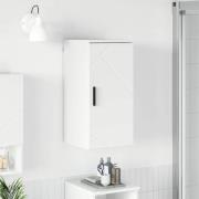 vidaXL Badrumsskåp Vit högglans 30 x 31.5 x 61 cm Konstruerat trä