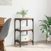 vidaXL Bokskåp Gammalt trä 40 x 33 x 70,5 cm Konstruerat trä och järn