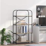 vidaXL Hyllsystem Sonoma ek 80 x 30 x 146 cm Konstruerat trä
