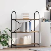 vidaXL Hyllsystem artisan ek 80 x 30 x 109 cm Konstruerat trä