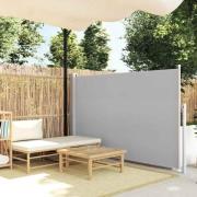 vidaXL Infällbar sidomarkis 140 x 300 cm grå