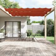 vidaXL Markis vertikal terrakotta 180x1200 cm oxfordtyg