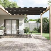 vidaXL Markis vertikal antracit 140x800 cm oxfordtyg