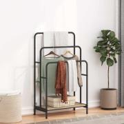 vidaXL Klädställning Sonoma-ek 60 x 30 x 100,5 cm Konstruerat trä