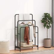 vidaXL Klädställning artisan ek 60 x 30 x 100.5 cm Konstruerat trä