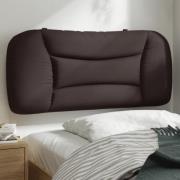 vidaXL Headboard Cushion "Hvar" Dark Brown 90 cm Fabric