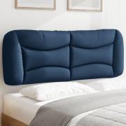 vidaXL Headboard Cushion "Hvar" Blue 140 cm Fabric