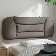 vidaXL Headboard Cushion "Hvar" Taupe 100 cm Fabric