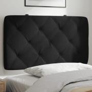 vidaXL Headboard Cushion Black 90 cm Velvet