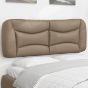 vidaXL Headboard Cushion "Hvar" Cappuccino 140 cm Faux Leather