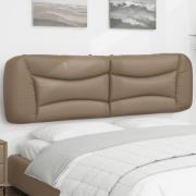 vidaXL Headboard Cushion "Hvar" Cappuccino 180 cm Faux Leather