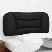 vidaXL Headboard Cushion "Hvar" Black 90 cm Faux Leather