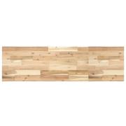 vidaXL Bänkskiva för badrum obehandlad 160x40x4 cm massivt akaciaträ