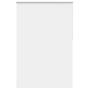 vidaXL Rullgardin mörkläggning vit 165x230 cm tyg bredd 161,6 cm