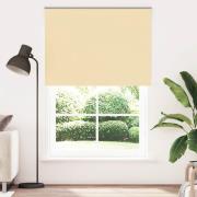 vidaXL Rullgardin mörkläggningsbeige 150x210 cm tyg bredd 146,6 cm