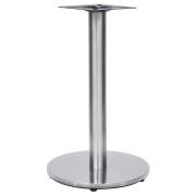 vidaXL Bistro bordsben silver Ø45x72 cm rostfritt stål