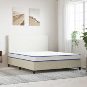 vidaXL Madrass med memoryskum 200 x 160 x 17 cm mjuk