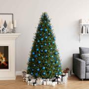 vidaXL Julgranskulor 100 st blå