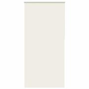 vidaXL Rullgardin mörkläggning naturvit 105x210 cm tygbredd 100,7 cm