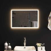 vidaXL Badrumsspegel LED 60x40 cm