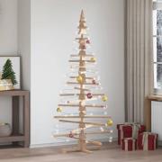 vidaXL Julgran i trä 180 cm massiv furu
