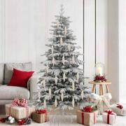 vidaXL Jul Spiralformad Kula 40 pcs champagne