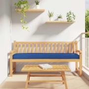 vidaXL Pallkudde Kungsblå 200 x 40 x 8 cm Oxford tyg
