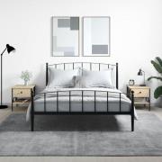 vidaXL Sängbord 2 st sonoma-ek 40x42x45 cm konstruerat trä