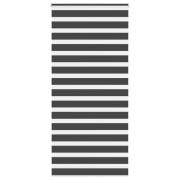 vidaXL Rullgardin zebra svart 115x200 cm tyg bredd 110,9 cm polyester